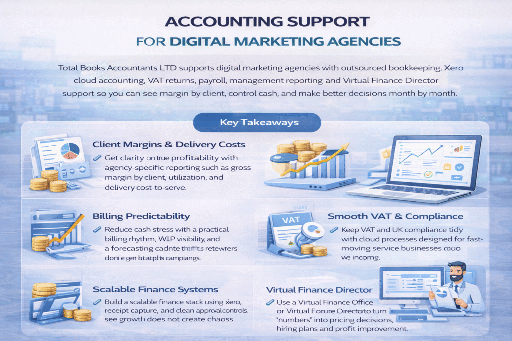 Accounting for digital marketing agencies