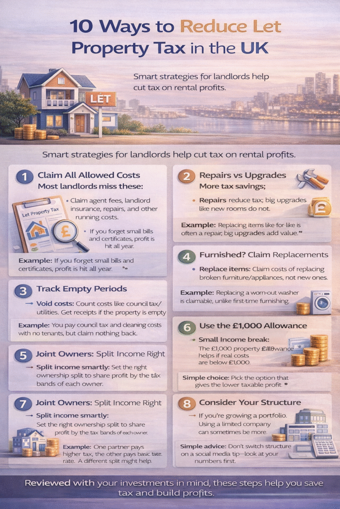 How to reduce let property tax