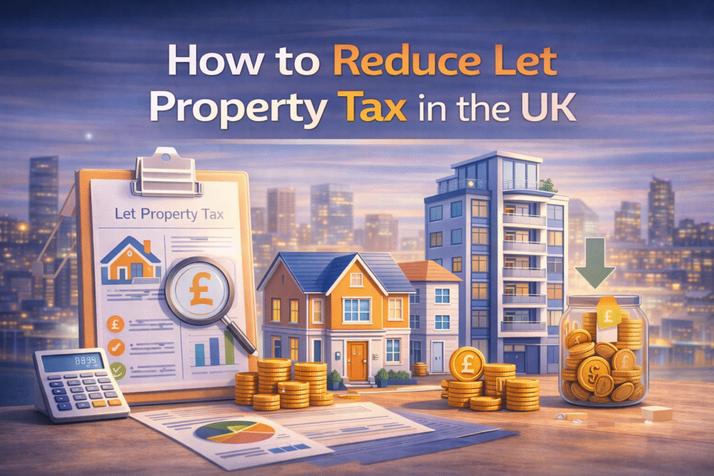 How to reduce let property tax in UK