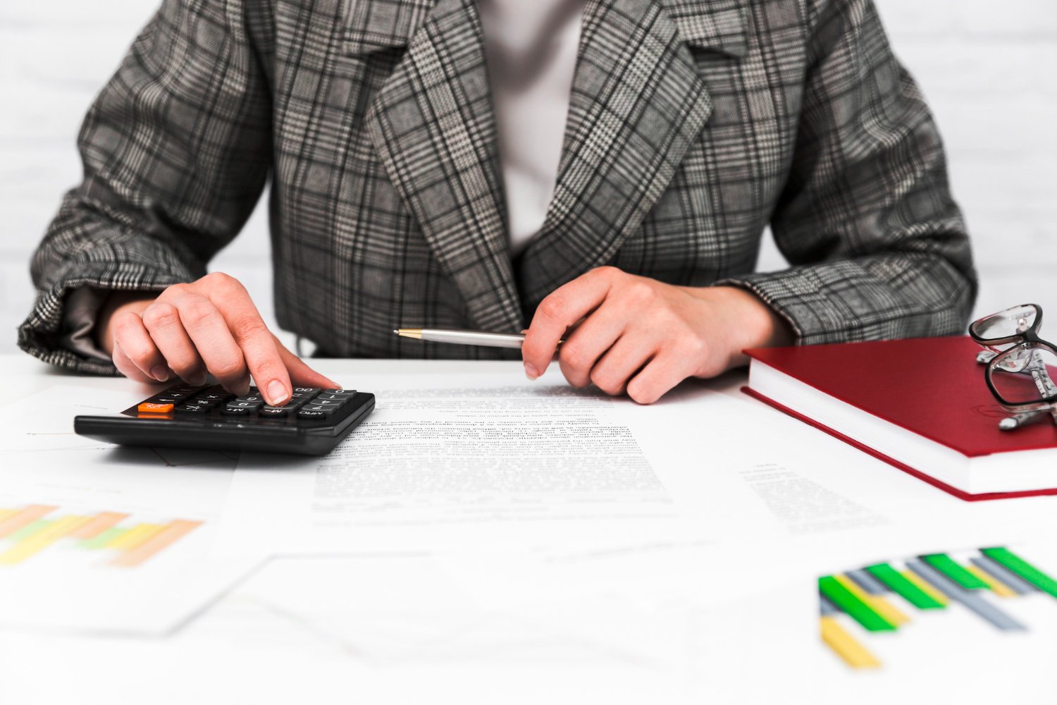 Director and Total Books accountant working through salary and dividend figures for 2026/27